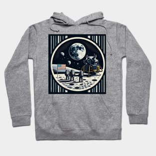 Apollo 11 Moon Mission Tribute Tee Hoodie